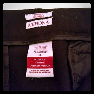 Size 14 Modern style strech Merona dress pants